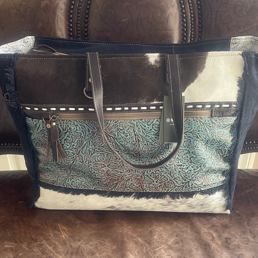 Myra-Seagrass Weekender / Actual Bag
